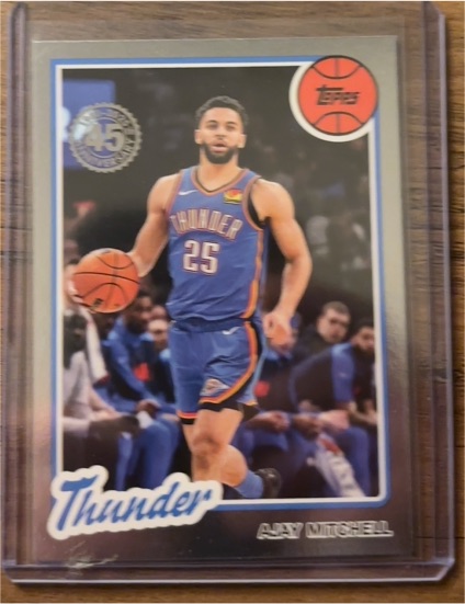 2025-26 Topps Basketball 1980-81 #80BK-12 Ajay Mitchell — front