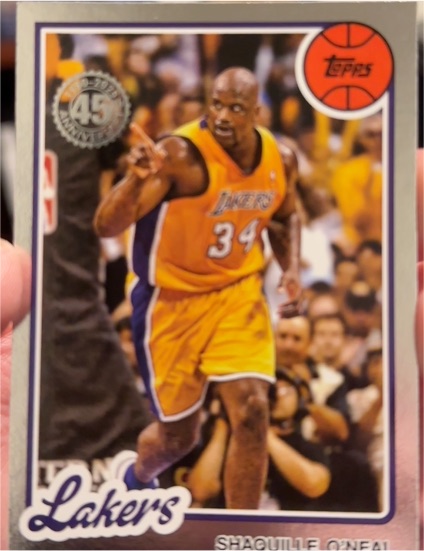 2025-26 Topps 1980-81 Topps Basketball #80BK-4 Shaquille O'Neal — front