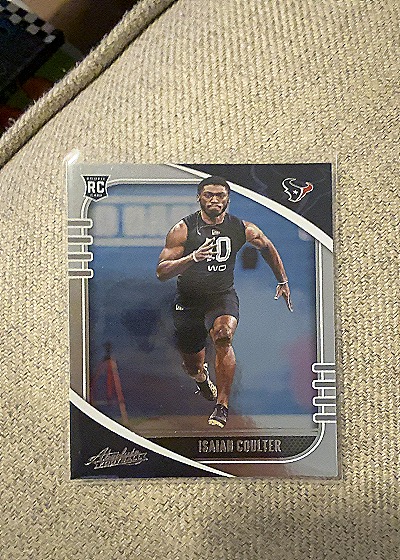 2020 Panini Absolute #139 Isaiah Coulter — front
