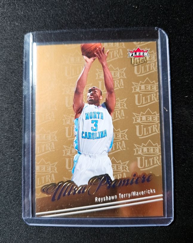 2007-08 Fleer Ultra Ultra Premiere Gold Medallion #229 Reyshawn Terry — front