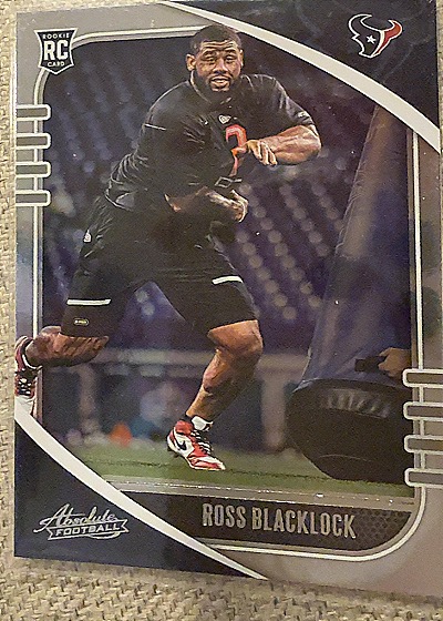 2020 Panini Absolute Football #189 Ross Blacklock — front