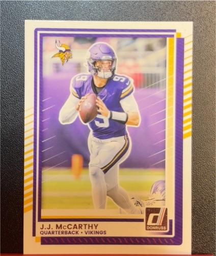 2025 Donruss #57 J.J. McCarthy — front