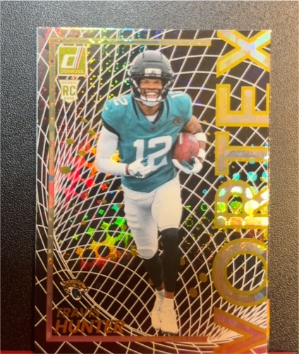 2025 Donruss Vortex #3 Travis Hunter — front