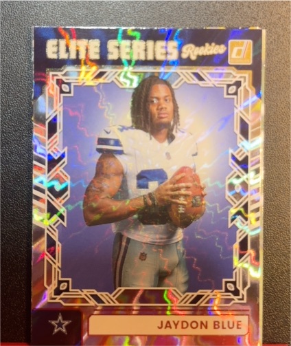 2025 Donruss Elite Series Rookies #ESR-JBE Jaydon Blue — front