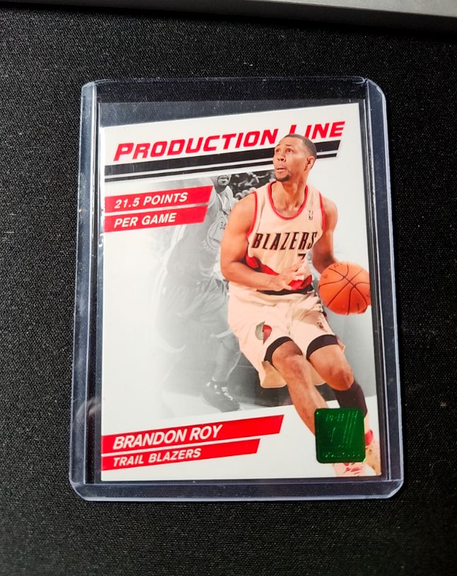 2010-11 Donruss Production Line Brandon Roy — front