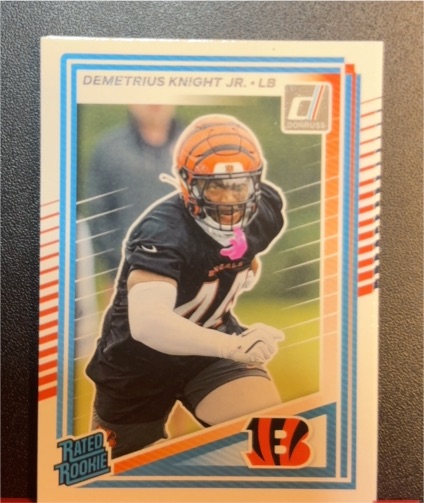 2025 Donruss #385 Demetrius Knight Jr. — front