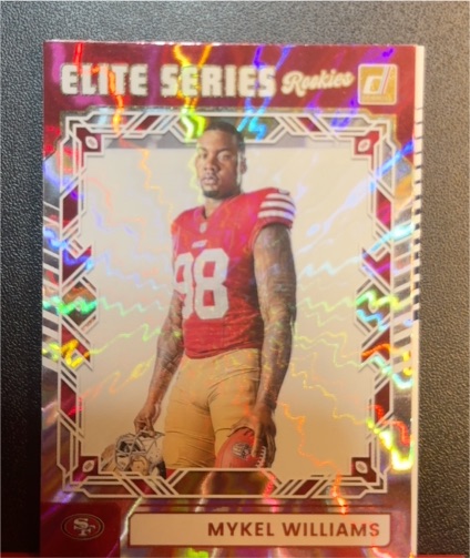 2025 Donruss Elite Series Rookies #ESR-MWS Mykel Williams — front