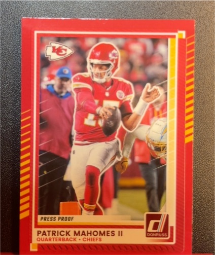 2025 Donruss #48 Patrick Mahomes II — front