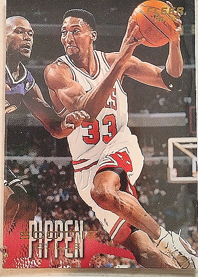 1996-97 Fleer #15 Scottie Pippen — front