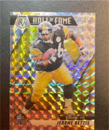 2025 Panini Mosaic Hall of Fame #36 Jerome Bettis — front