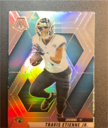 2025 Panini Mosaic #121 Travis Etienne Jr. — front