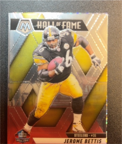 2025 Panini Mosaic #298 Jerome Bettis Hall of Fame — front