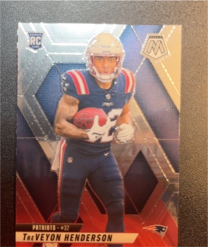 2025 Panini Mosaic #325 Treveyon Henderson — front