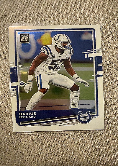 2020 Panini Donruss Optic #45 Darius Leonard — front