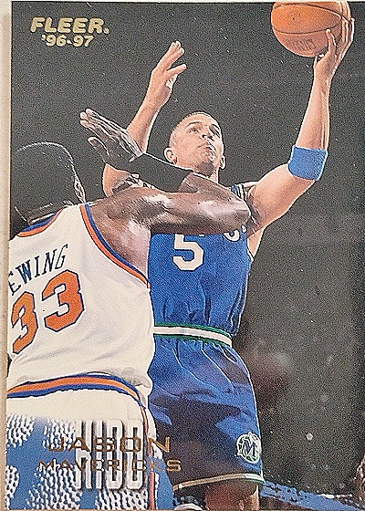 1996-97 Fleer #22 Jason Kidd Dallas Mavericks — front