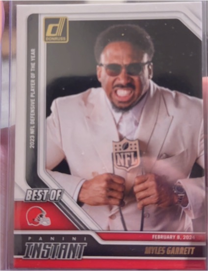2024 Donruss Best of Panini Instant #11 Myles Garrett — front