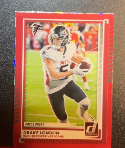 2025 Donruss #225 Drake London — front