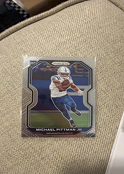 2020 Panini Prizm #333 Michael Pittman Jr. — front