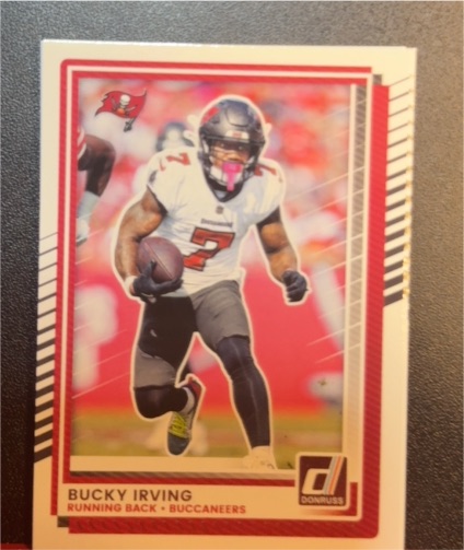 2025 Donruss #107 Bucky Irving — front