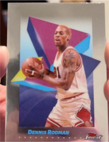 2024-25 Topps Finest #15 Dennis Rodman — front