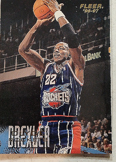 1996-97 Fleer #40 Clyde Drexler — front