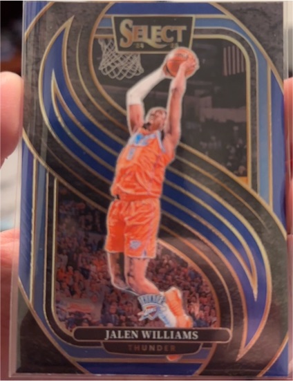 2024-25 Panini Select Premier Level #124 Jalen Williams — front