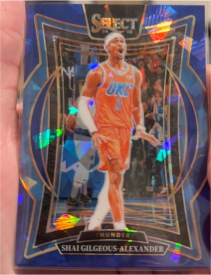 2024-25 Panini Select Concourse #36 Shai Gilgeous-Alexander — front