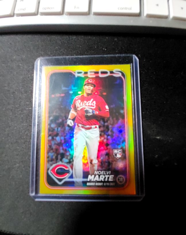 2024 Topps Chrome Update #USC91 Noelvi Marte — front