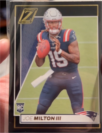 2024 Panini Zenith #155 Joe Milton III — front