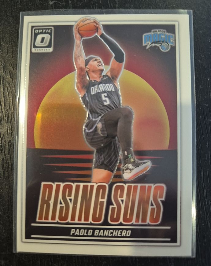 2024-25 Panini Donruss Optic #1 Paolo Banchero Rising Suns — front