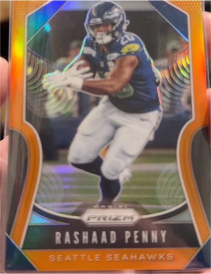 2019 Panini Prizm #268 Rashaad Penny — front