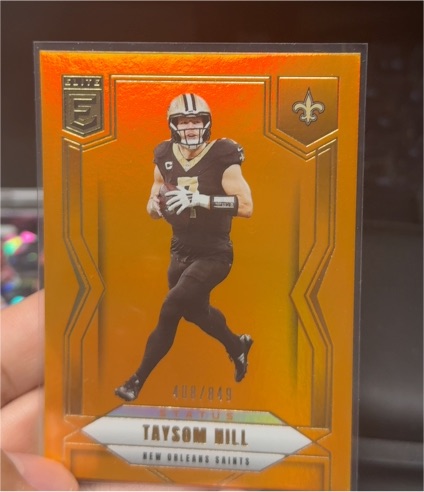 2025 Panini Donruss Elite #50 Taysom Hill — front