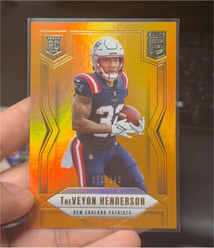 2025 Panini Donruss Elite #152 TreVeyon Henderson — front