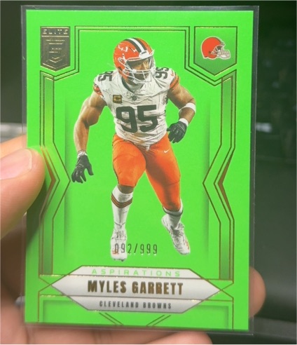 2025 Panini Donruss Elite Aspirations #Myles Garrett — front