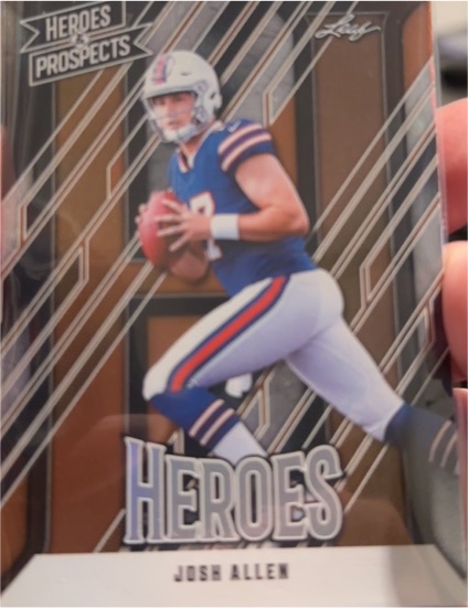 2024 Leaf Heroes & Prospects #Heroes Josh Allen — front