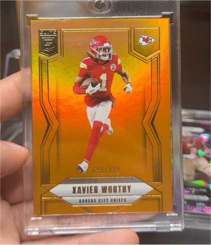 2025 Panini Donruss Elite #35 Xavier Worthy — front