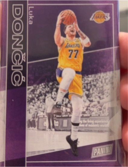2025 Panini National Silver Pack #10 Luka Doncic — front
