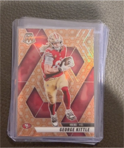 2025 Panini Mosaic #85 George Kittle — front