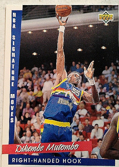 1993-94 Upper Deck #246 Dikembe Mutombo — front