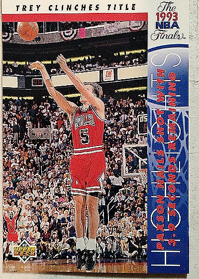 1993-94 Upper Deck #206 John Paxson — front