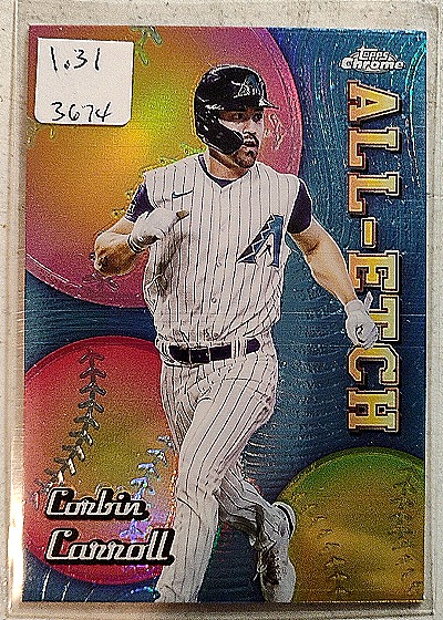 2024 Topps Chrome All-Etch #CAE-15 Corbin Carroll — front