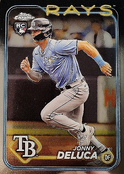 2024 Topps Chrome #163 Jonny Deluca — front