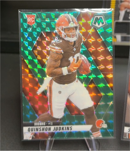 2025 Panini Mosaic Football #365 Quinshon Judkins — front