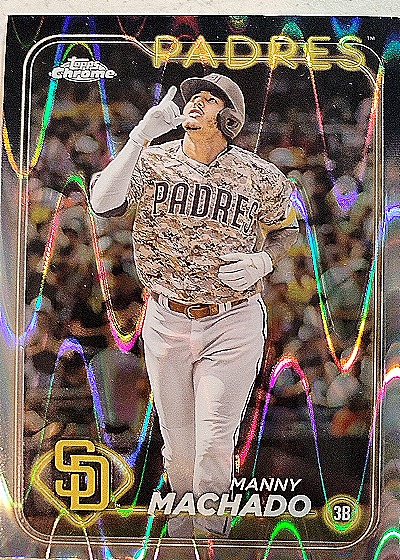 2024 Topps Chrome #550 Manny Machado — front