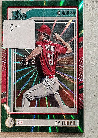 1991 Donruss Rated Rookie #21 Ty Floyd — front