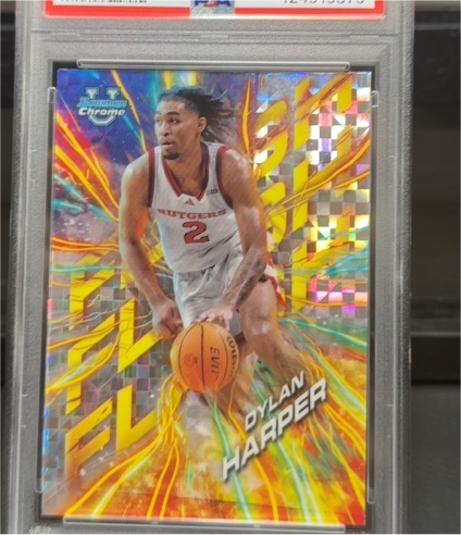 2024-25 Bowman University Chrome Flash #FL-3 Dylan Harper — front