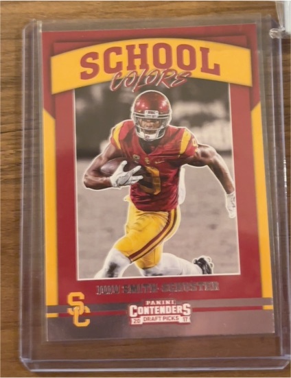 2017 Panini Contenders Draft Picks School Colors #5 Juju Smith-Schuster — front