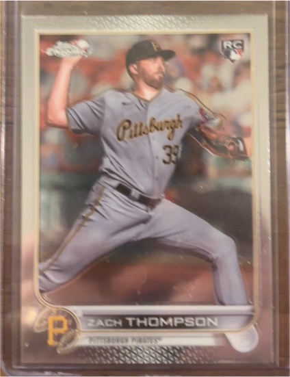 2022 Topps Chrome #30 Zach Thompson — front