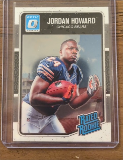 2016 Donruss Optic #377 Jordan Howard — front