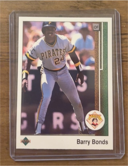 1989 Upper Deck #440 Barry Bonds — front